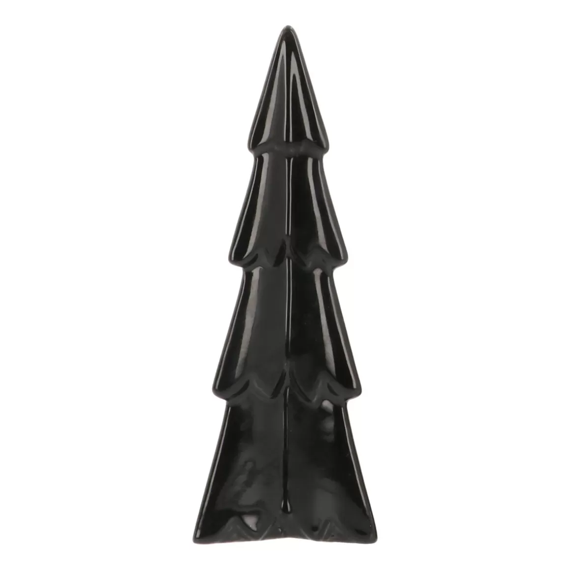 It's all about Christmas All Christmas Decorations | Christmas Trees-3D Porcelain Christmas Tree | Black | 22 Cm