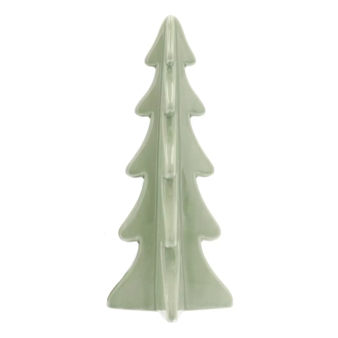 It's all about Christmas All Christmas Decorations | Christmas Trees-3D Porcelain Christmas Tree | Mintgreen | 28 Cm