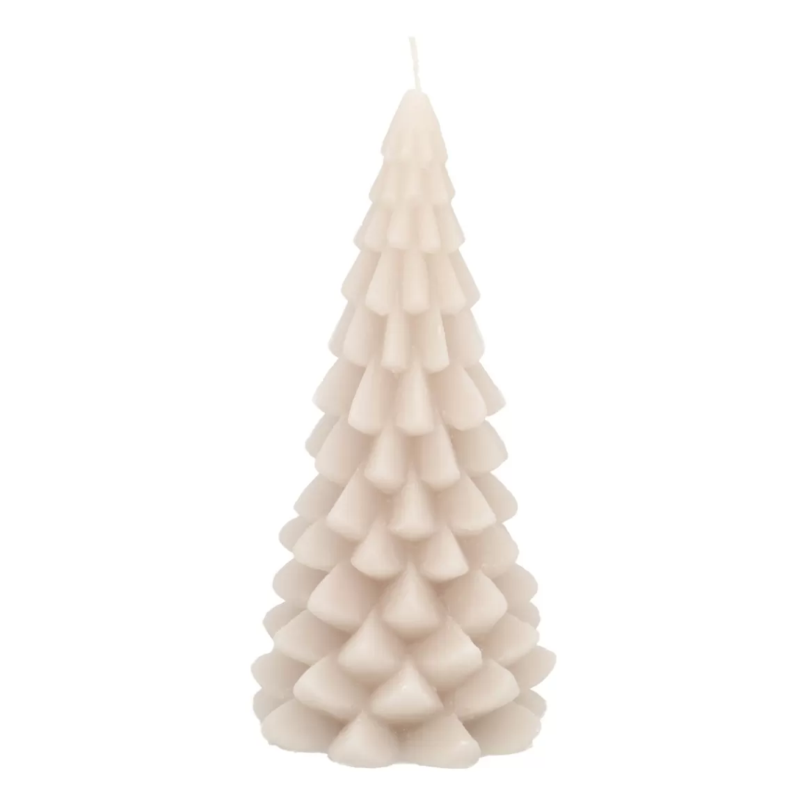 It's all about Christmas Home Accessories For Christmas-3D Taupe Christmas Tree Candle