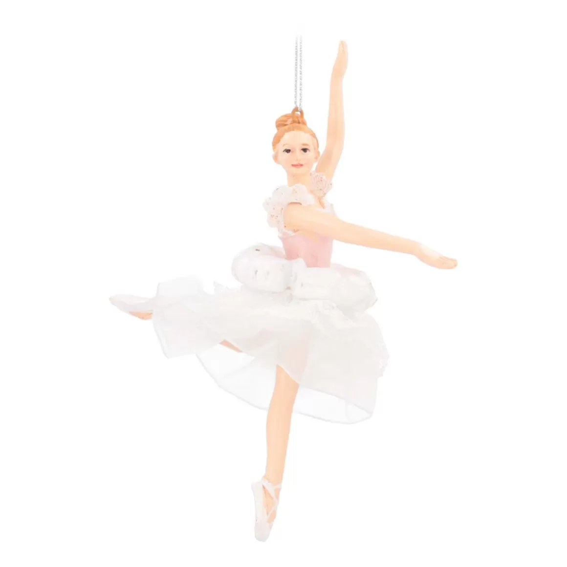 It's all about Christmas Christmas Ornaments-Ballerina Ornament | Pink | Polyresin | 16cm