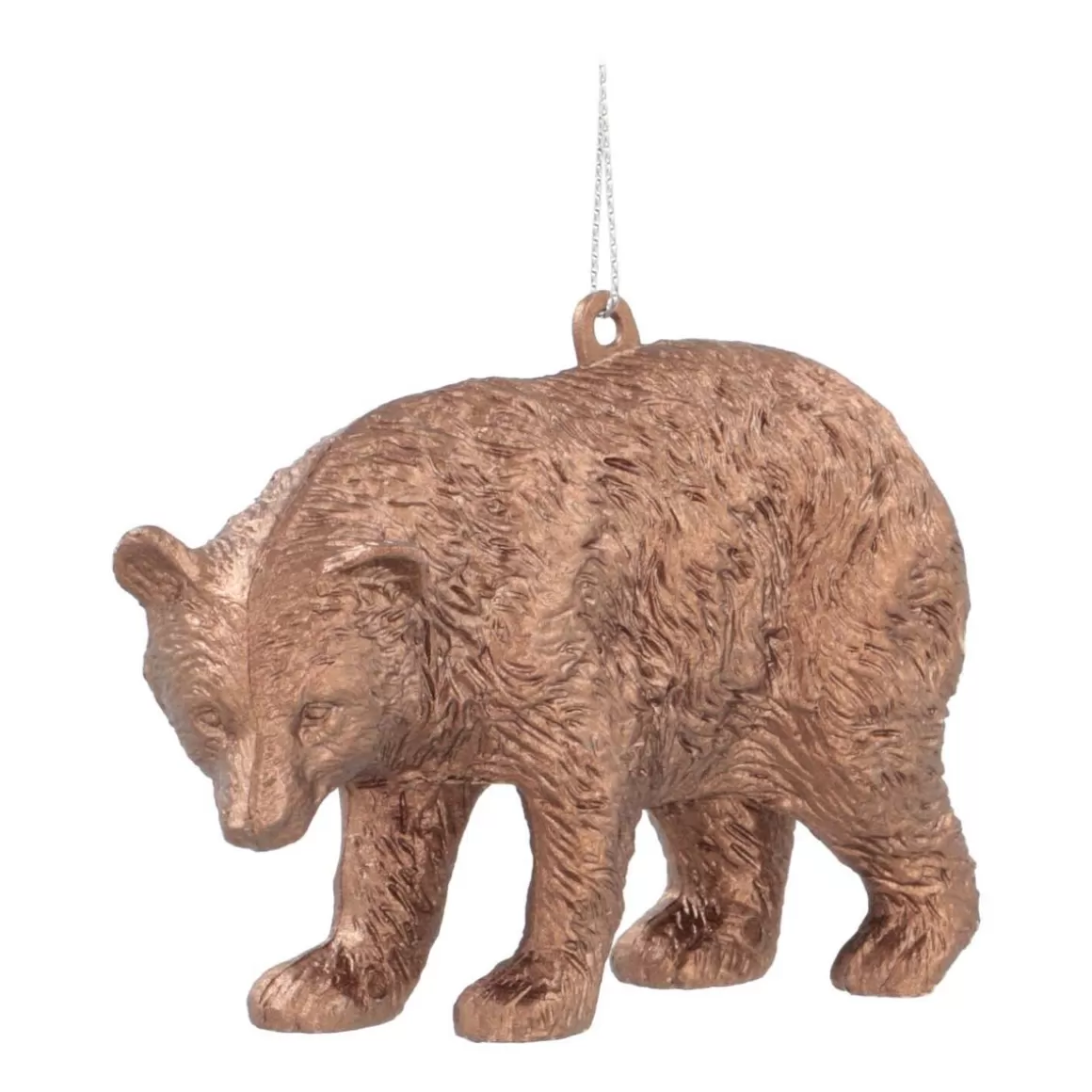 It's all about Christmas Christmas Ornaments-Bear Christmas Ornament | Bronze | 12 Cm