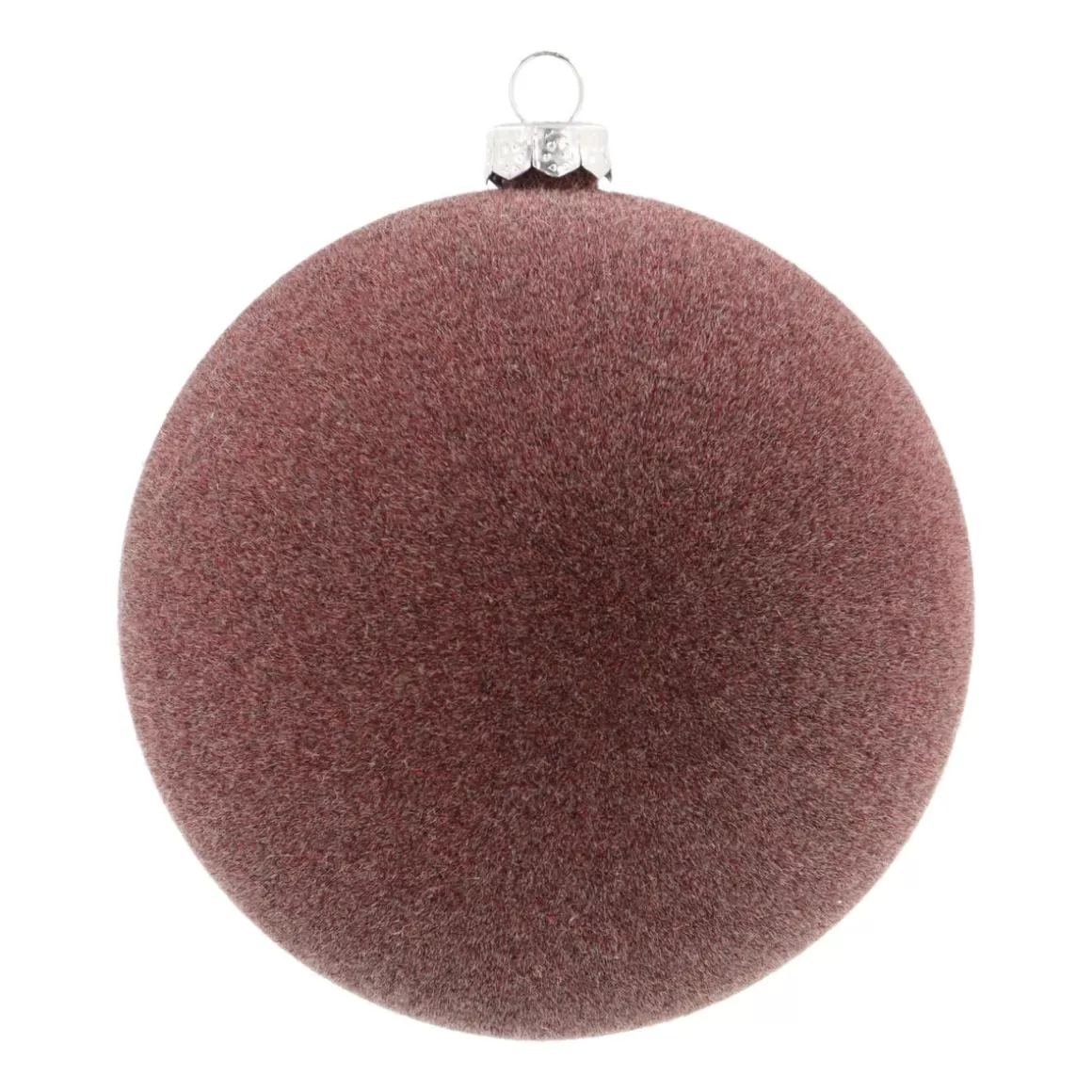 It's all about Christmas Christmas Baubles By Colour | Plastic Christmas Baubles-Brown Velvet Unbreakable Christmas Bauble