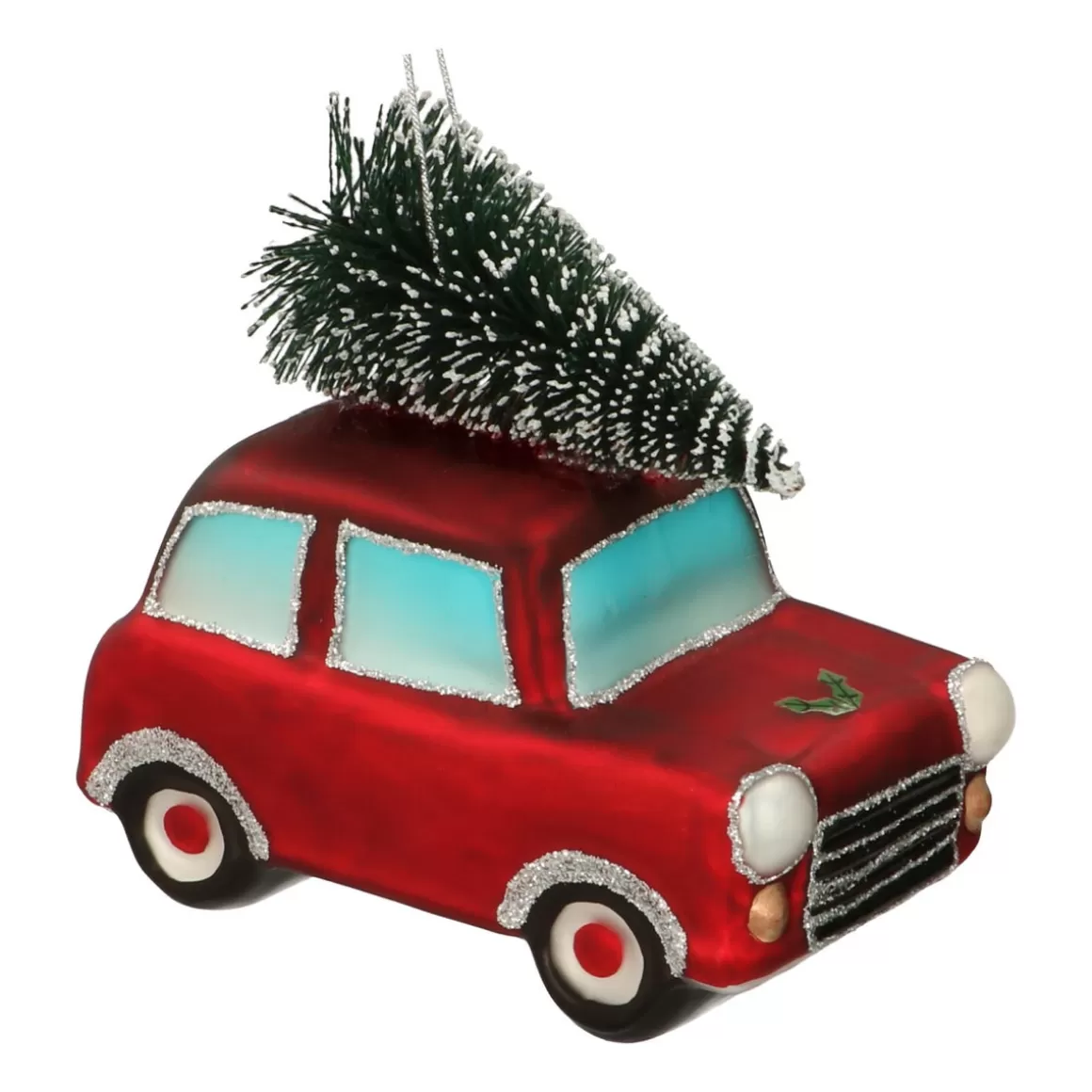 It's all about Christmas Christmas Ornaments-Car Glass Hanging Figurine 9.5cm Red