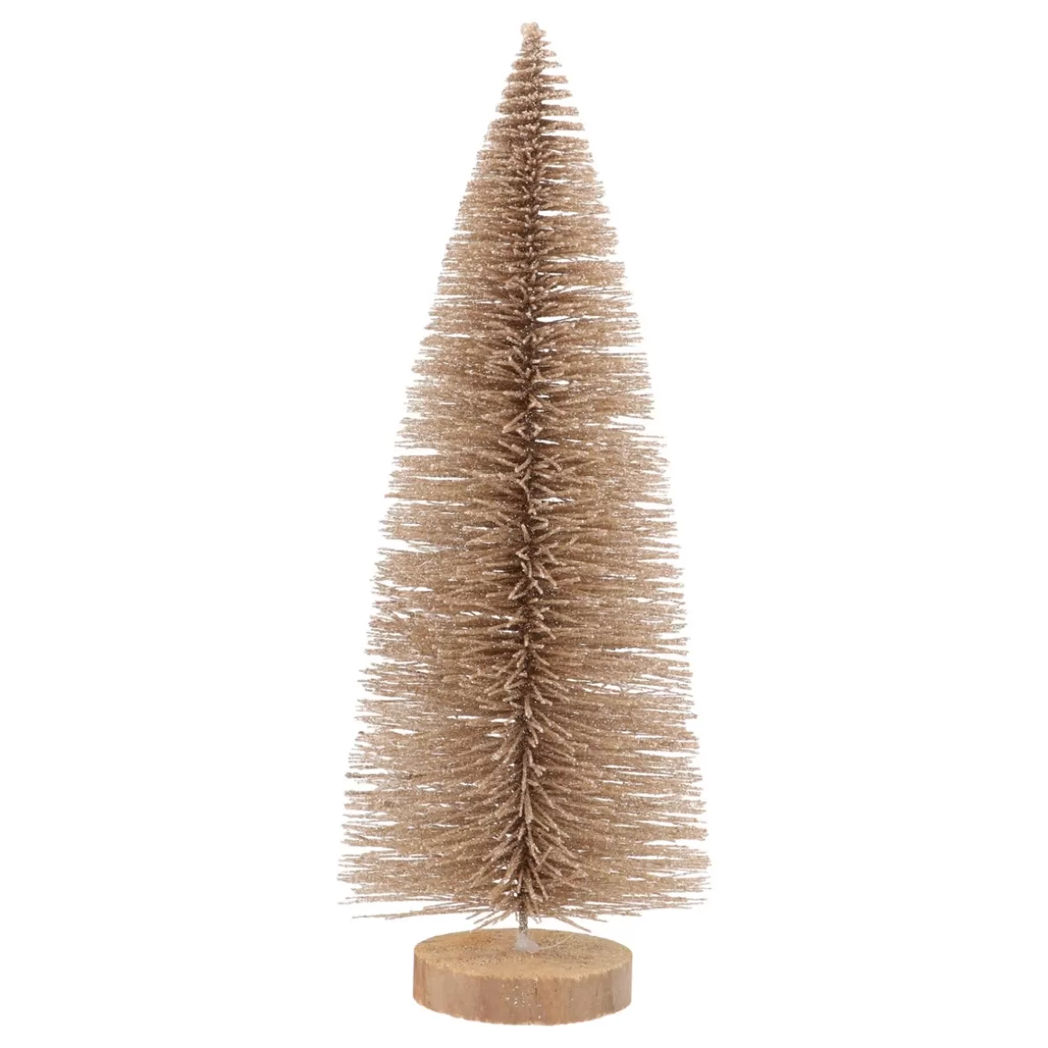 It's all about Christmas Christmas Trees-Champagne Christmas Tree 25 Cm With Glitters