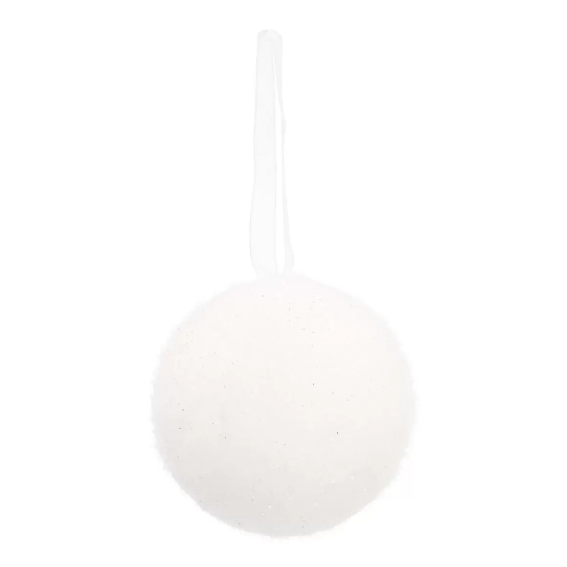 It's all about Christmas Christmas Baubles By Colour | Plastic Christmas Baubles-Christmas Bauble Snowball 8 Cm