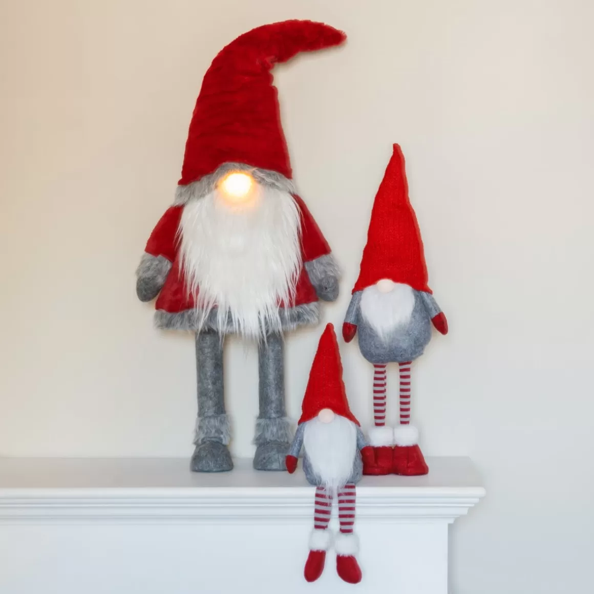 It's all about Christmas Home Accessories For Christmas-Christmas Gnome With Dangling Legs