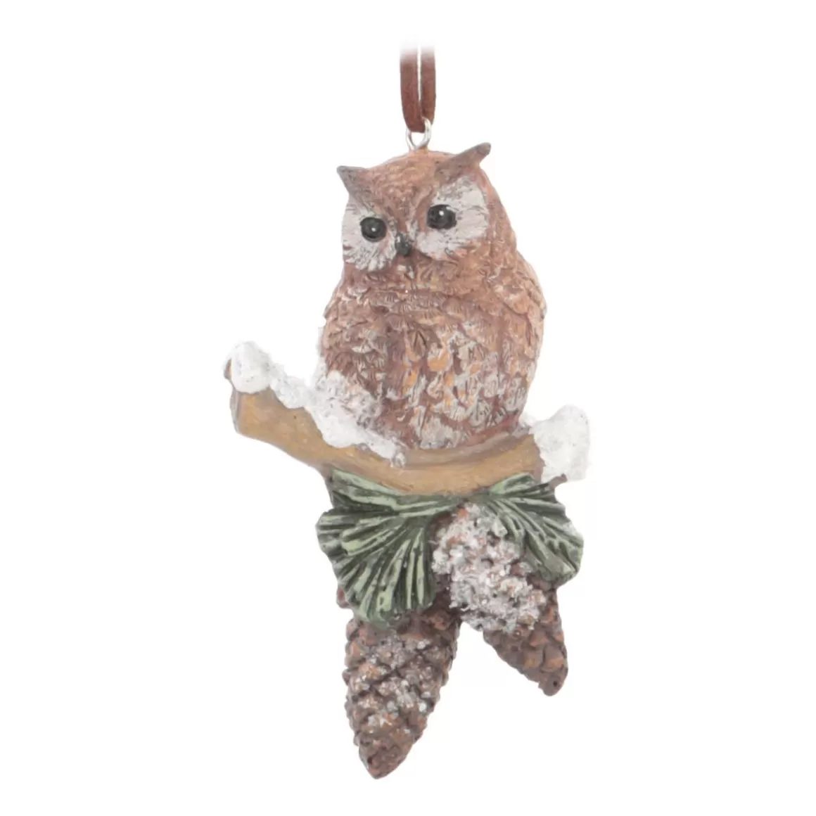 It's all about Christmas Christmas Ornaments-Christmas Hanger Owl | Polyresin | 11cm