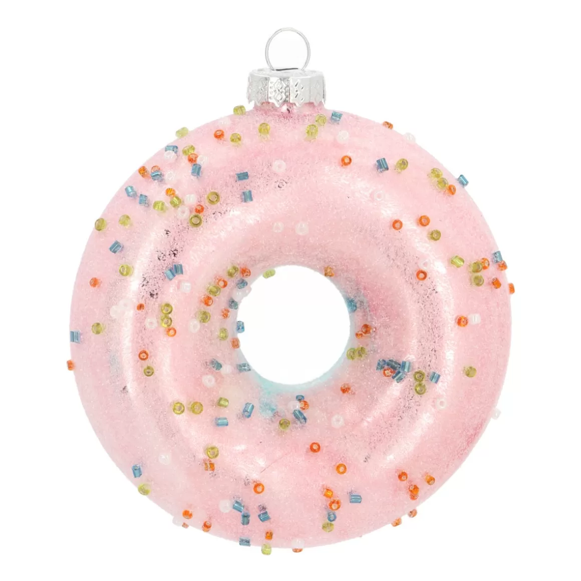 It's all about Christmas Christmas Ornaments-Christmas Ornament Donut 10cm Pink