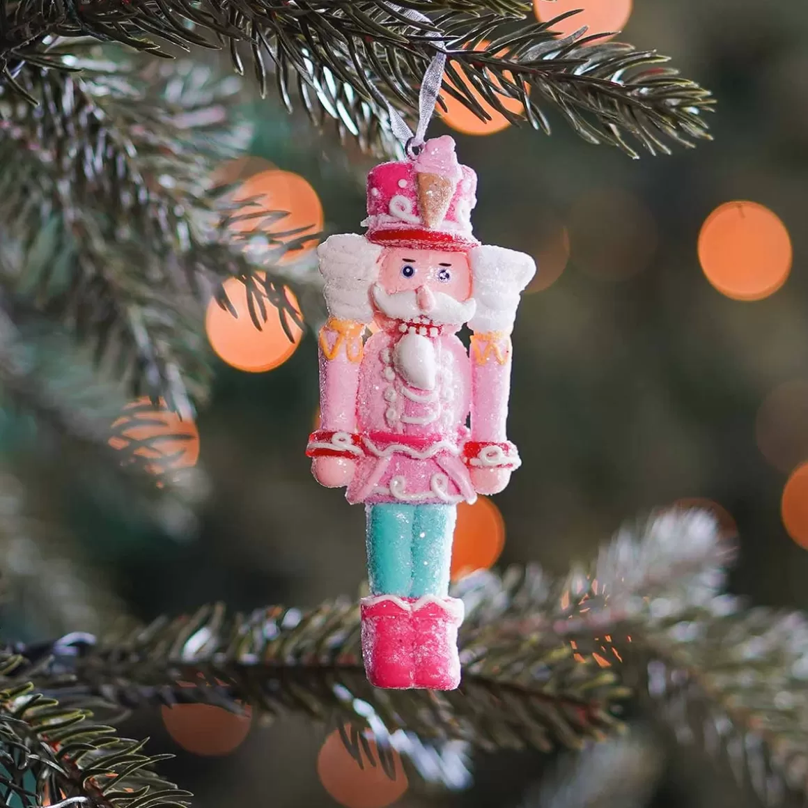 It's all about Christmas All Christmas Decorations | Christmas Ornaments-Christmas Ornament Nutcracker | Handmade | 8,5 Cm