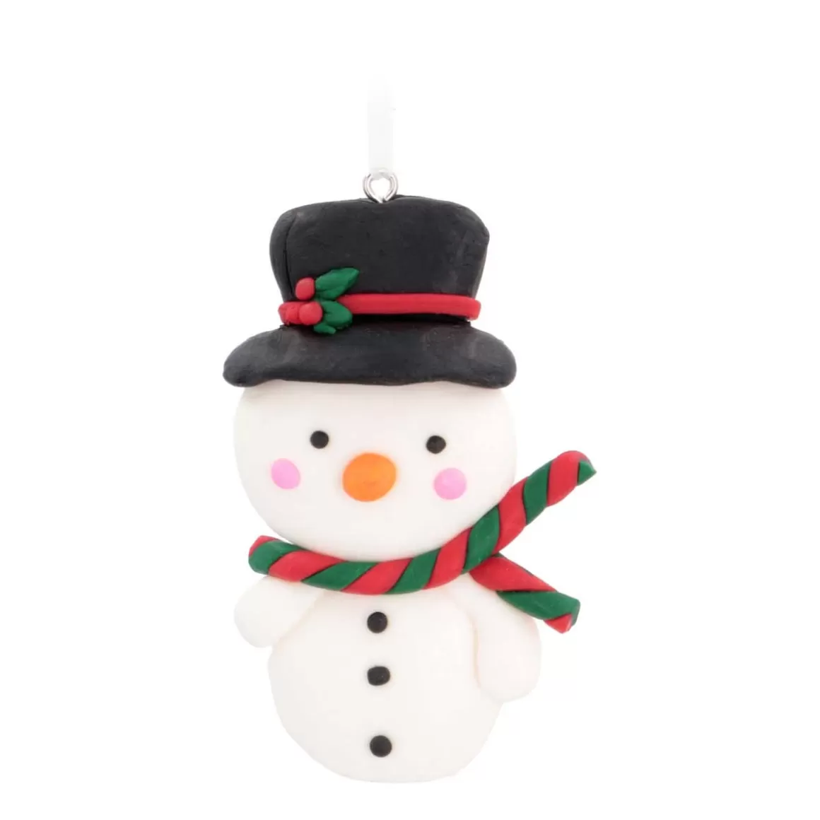 It's all about Christmas Christmas Figurines | Christmas Ornaments-Christmas Ornament Snowman | Handmade | 8,5 Cm