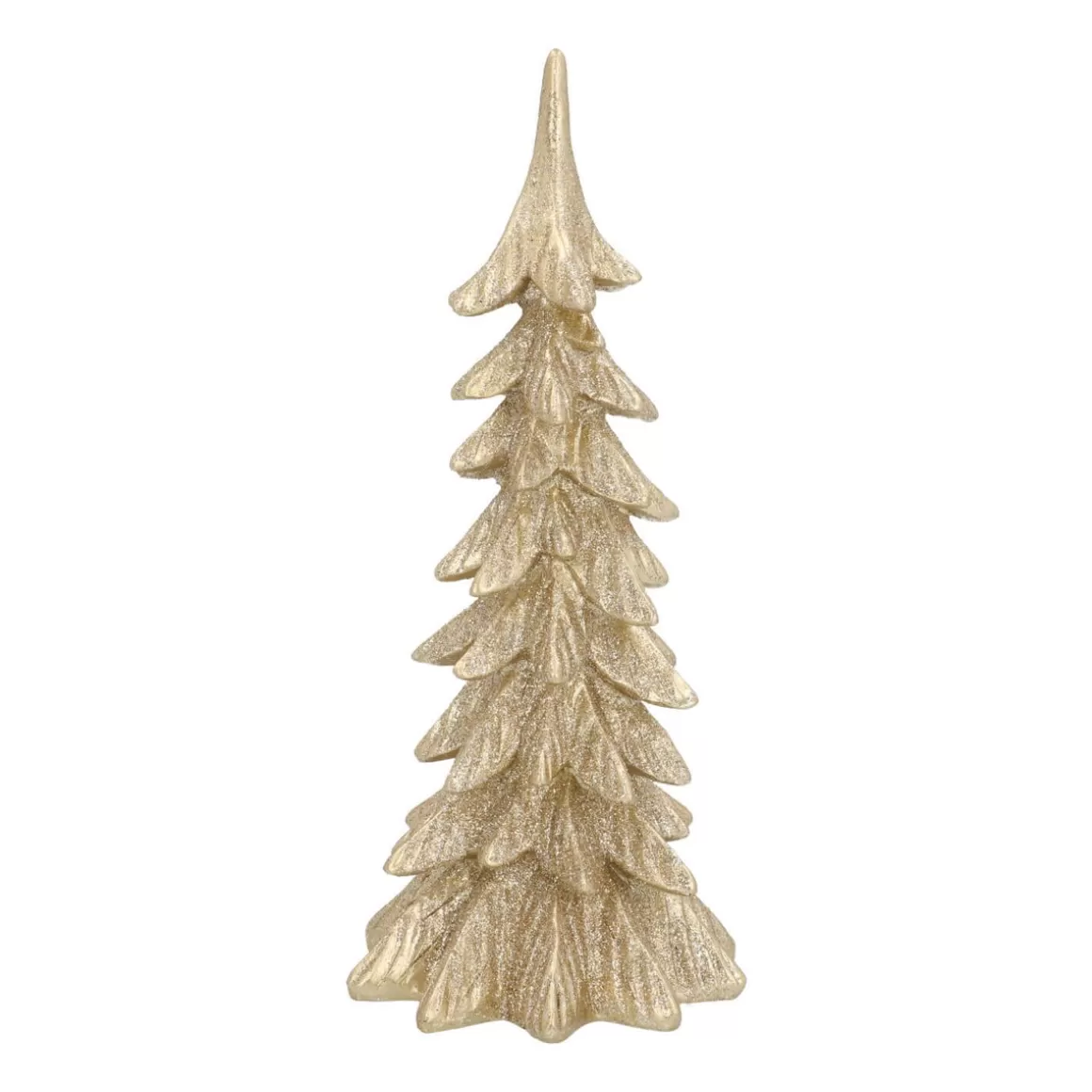 It's all about Christmas Christmas Trees | Christmas Figurines-Christmas Tree Champagne 27cm Polyresin