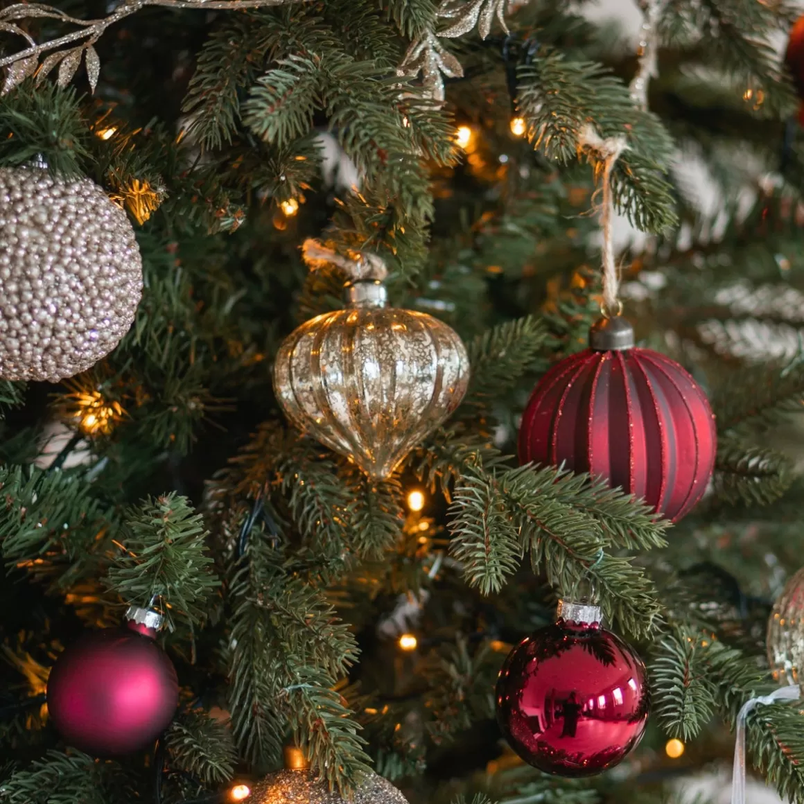It's all about Christmas Christmas Tree Bundles-Christmas Tree Set 'Glamour': Stylish And Elegant Christmas Decorations