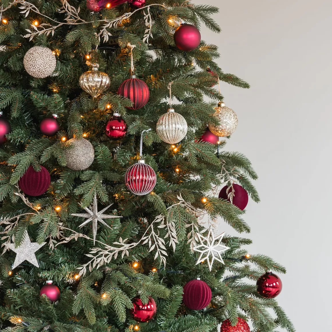 It's all about Christmas Christmas Tree Bundles-Christmas Tree Set 'Glamour': Stylish And Elegant Christmas Decorations