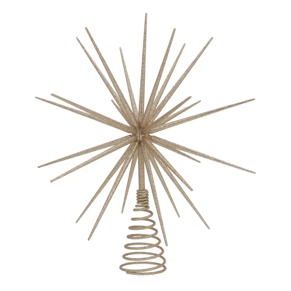 It's all about Christmas Christmas Tree Topper-Christmas Tree Topper Shining Star 35cm Champagne