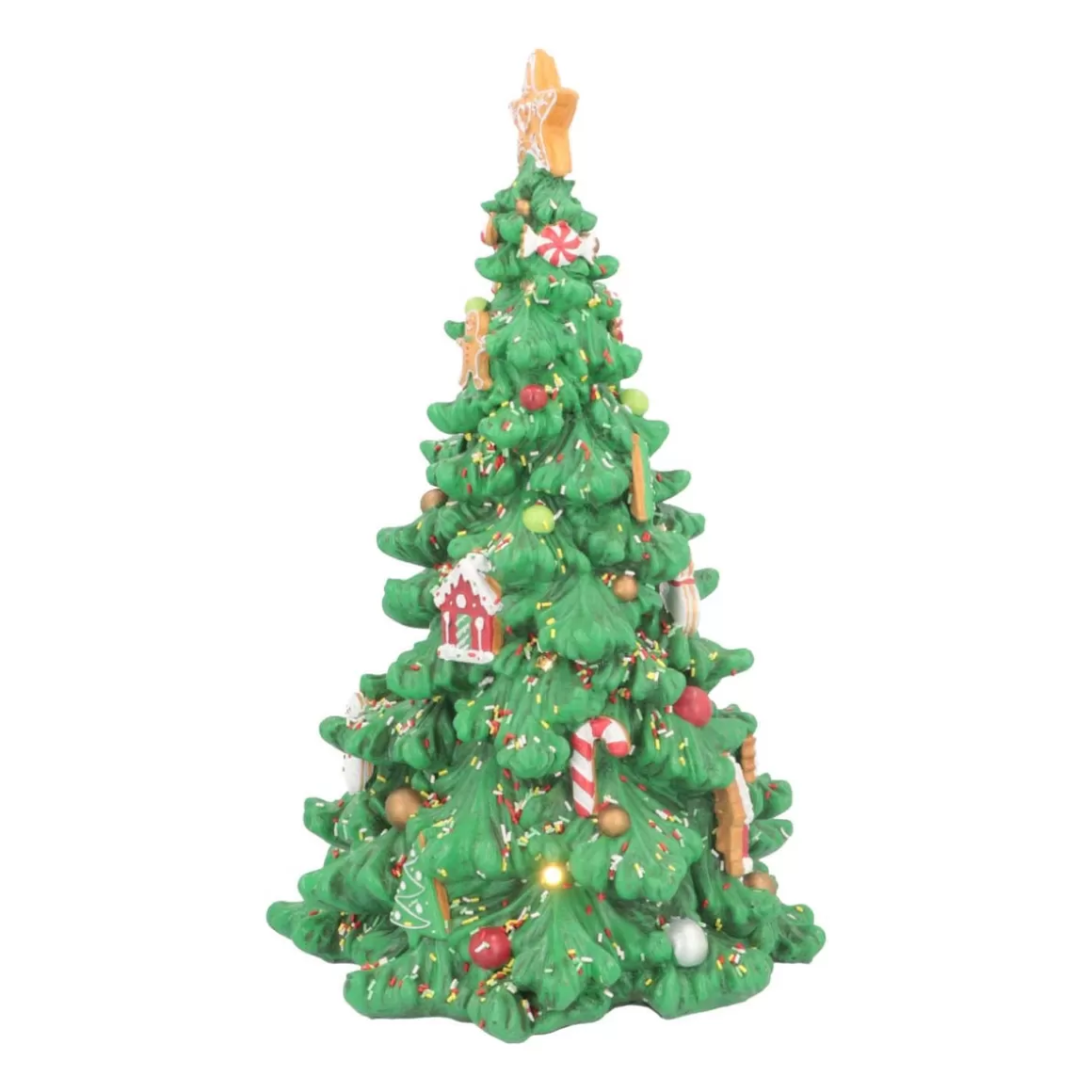 It's all about Christmas Christmas Trees | Christmas Figurines-Christmas Tree With Candy Decoration | Polyresin | With LED | 40cm