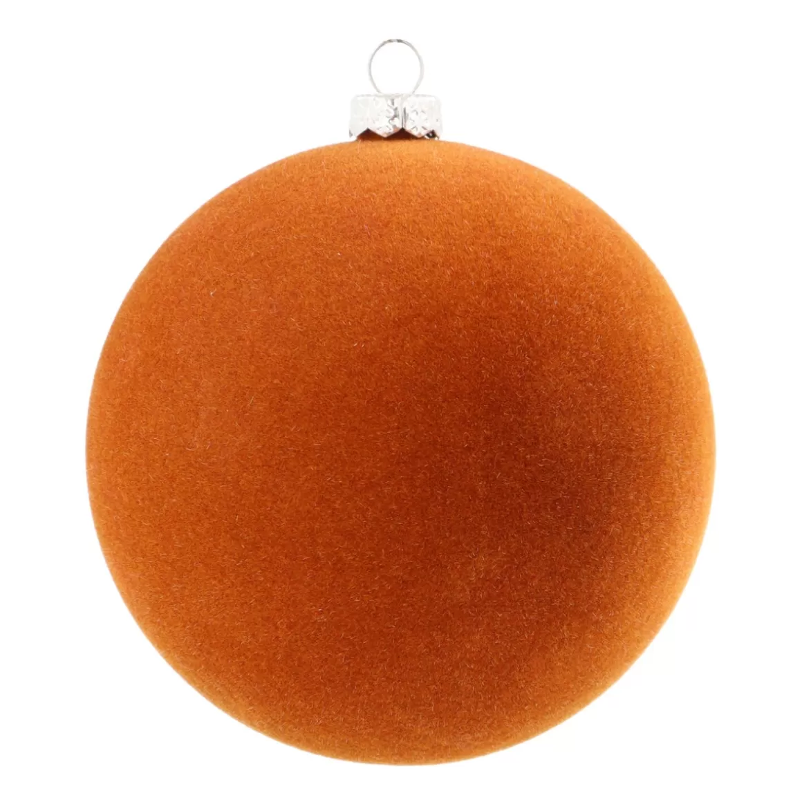 It's all about Christmas Christmas Baubles By Colour | Plastic Christmas Baubles-Cognac Velvet Unbreakable Christmas Bauble