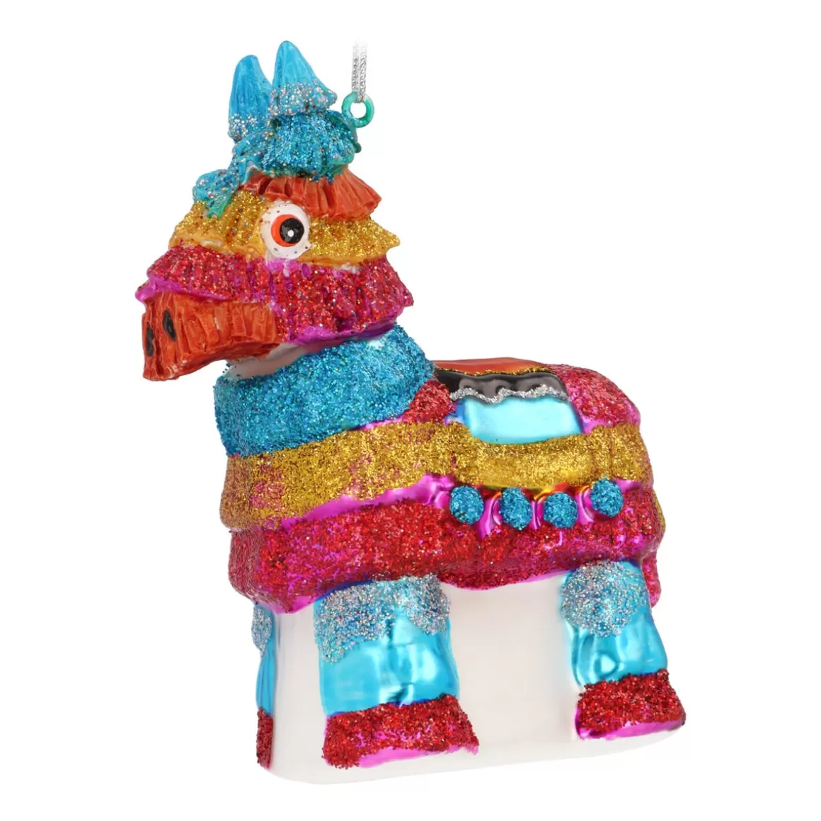 It's all about Christmas Christmastree Decorations Glass-Colorful Piñata Ornament For A Playful Christmas Tree