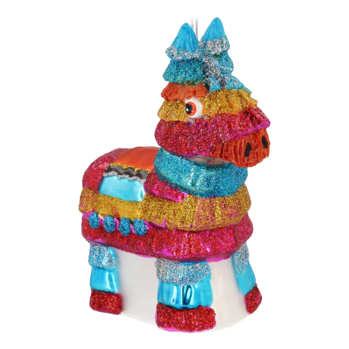 It's all about Christmas Christmastree Decorations Glass-Colorful Piñata Ornament For A Playful Christmas Tree