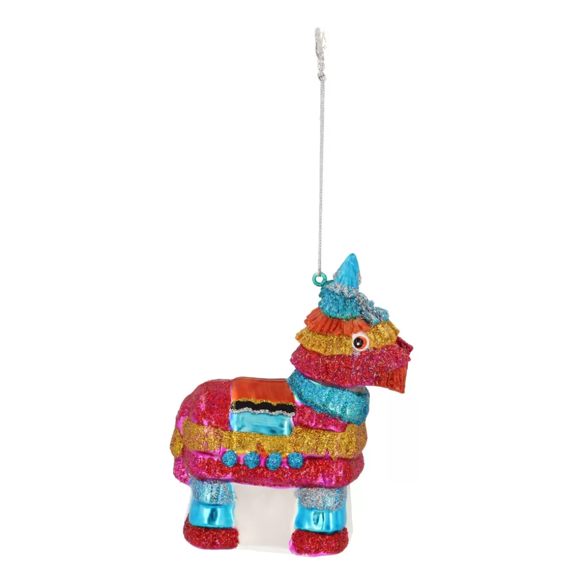It's all about Christmas Christmastree Decorations Glass-Colorful Piñata Ornament For A Playful Christmas Tree