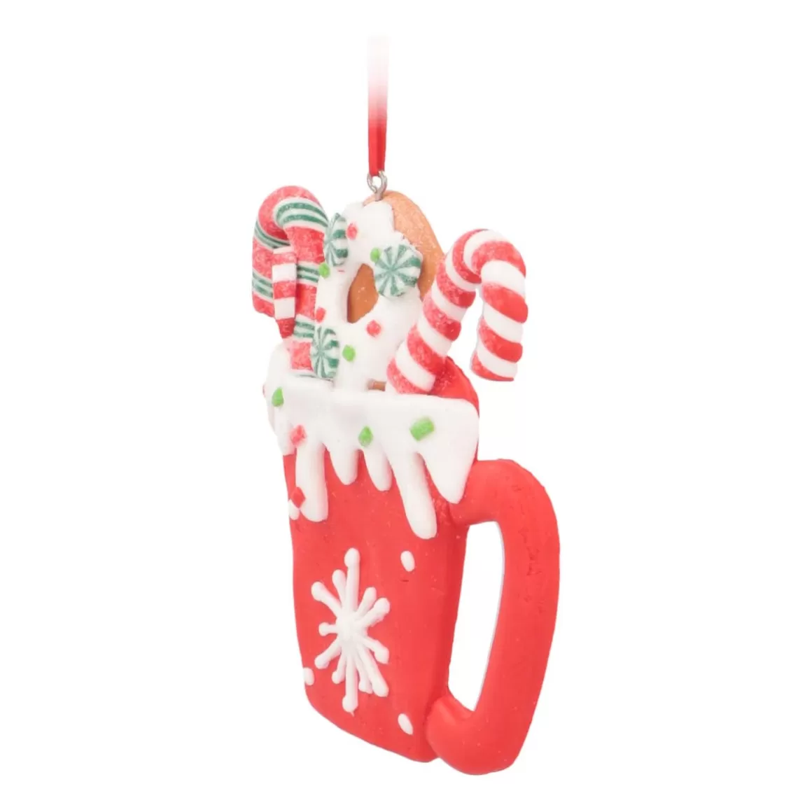 It's all about Christmas Christmas Ornaments-Cup Christmas Ornament | Clay | Multicolored | 11cm