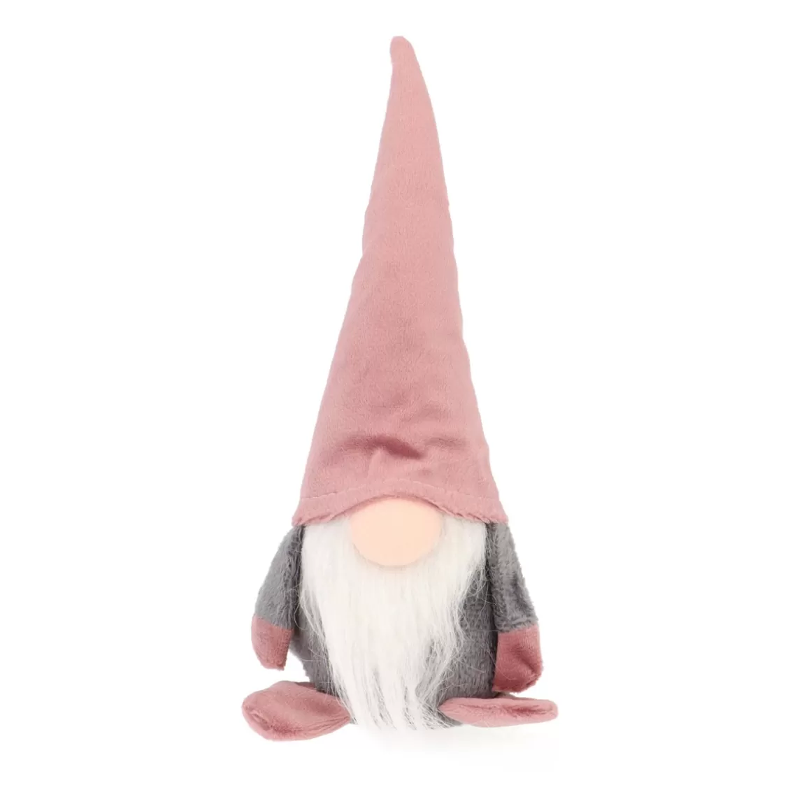 It's all about Christmas Home Accessories For Christmas | Christmas Figurines-Cute Pink Fabric Gnome