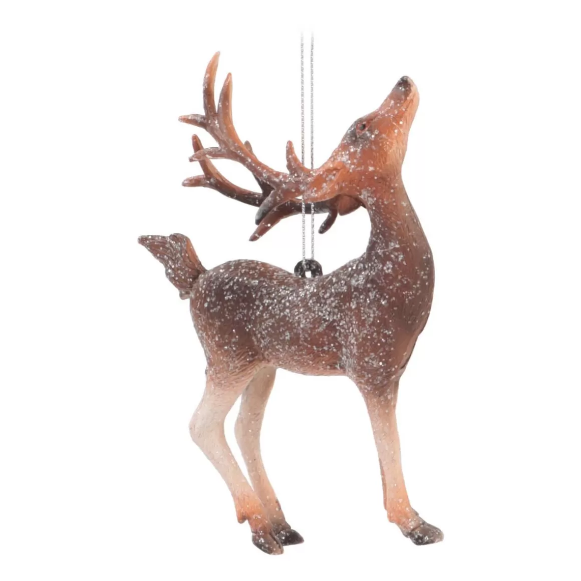 It's all about Christmas Christmas Ornaments-Deer Christmas Ornament | Brown | 14 Cm