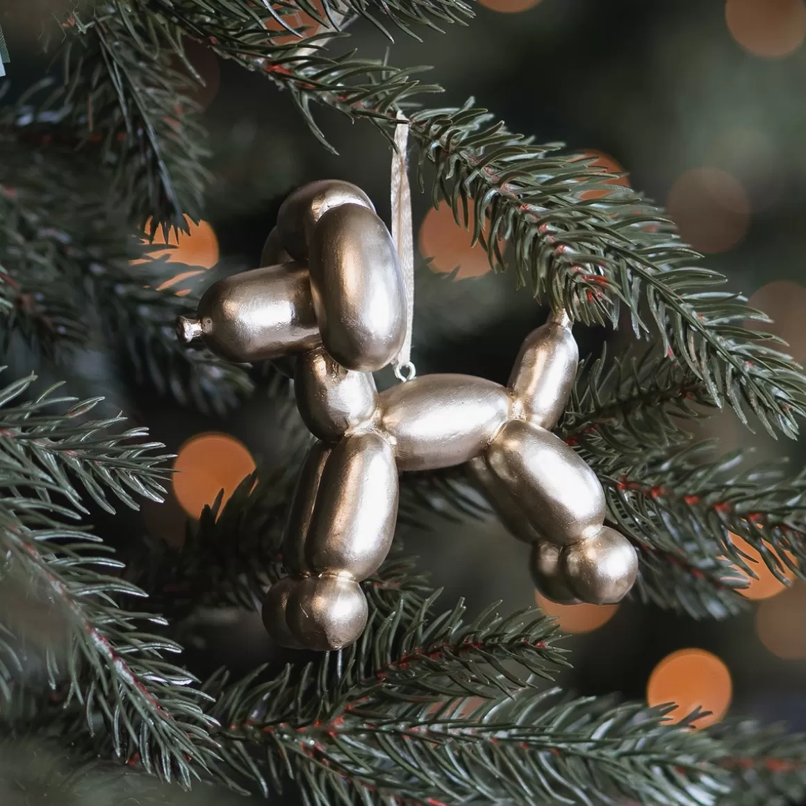 It's all about Christmas Christmas Ornaments-Designer Christmas Ornament, Balloon Figure Dog