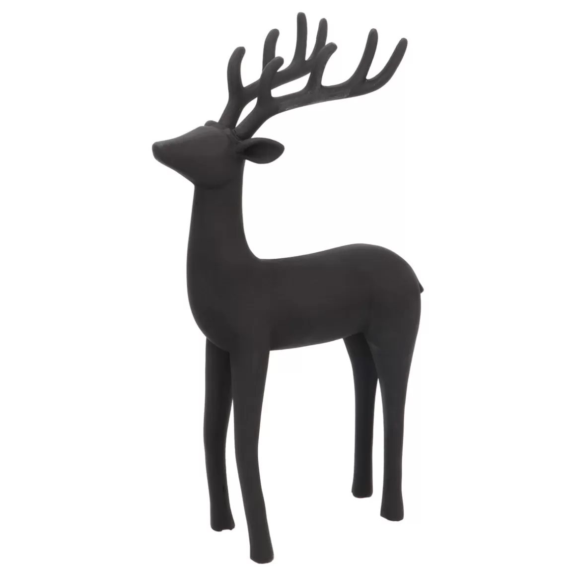 It's all about Christmas Home Accessories For Christmas | Christmas Figurines-Elegant Black Reindeer Figurine