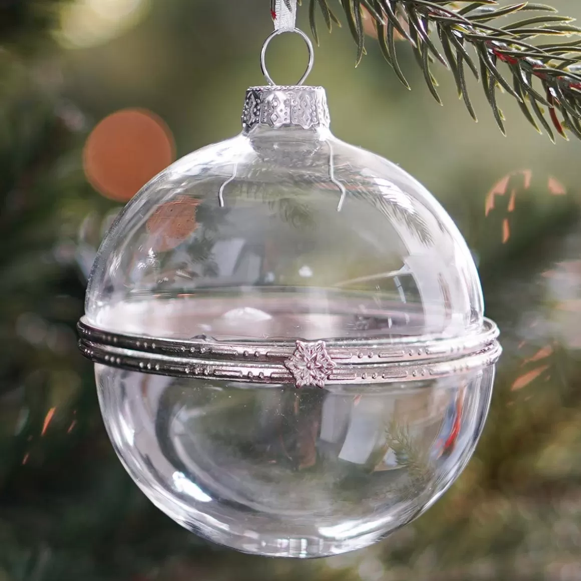 It's all about Christmas Diy Baubles | Christmas Baubles By Colour-Fillable Christmas Bauble 8cm Transparent