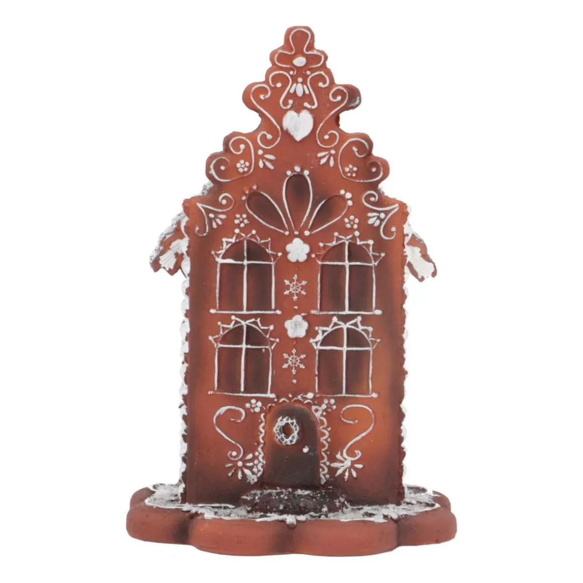 It's all about Christmas Christmas Houses In All Shapes And Sizes-Gingerbread House | LED Lighting | Polyresin | 20cm