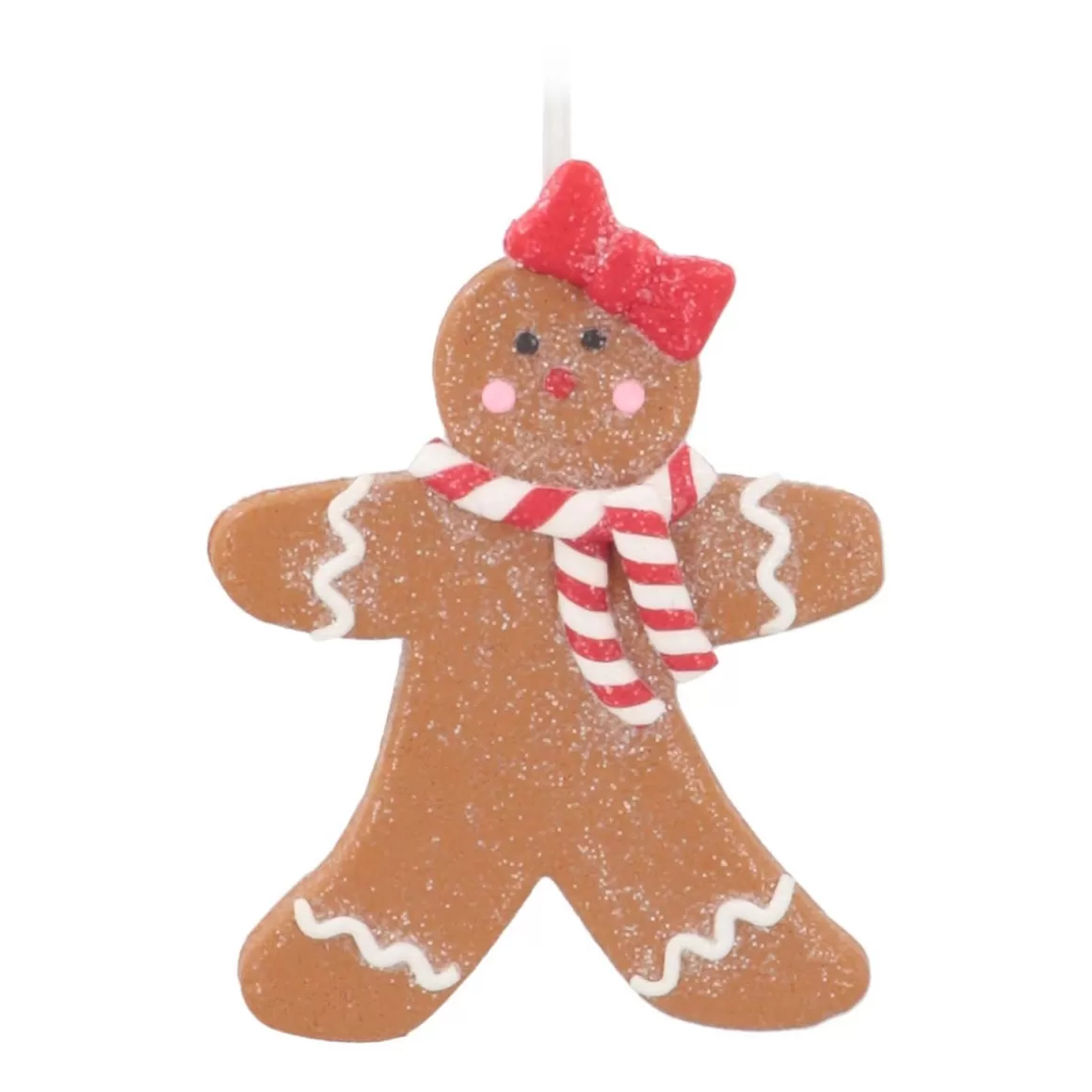 It's all about Christmas Christmas Ornaments-Gingerbread Woman Ornament | Handmade | 11 Cm