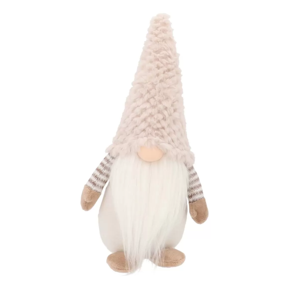 It's all about Christmas Christmas Figurines-Gnome | Taupe | Fabric | 32cm