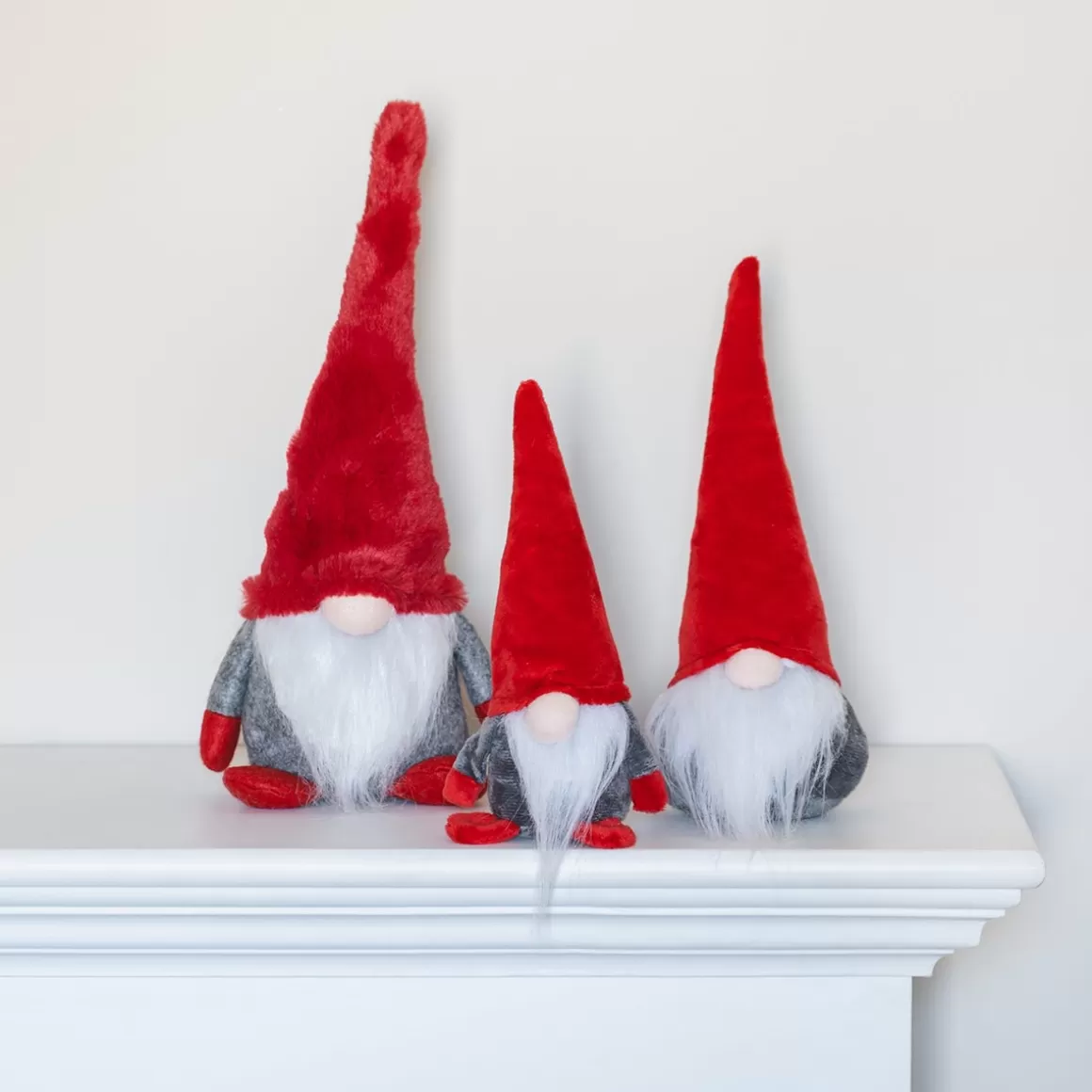 It's all about Christmas All Christmas Decorations | Christmas Figurines-Gnome With Arms And Feet And Red Hat 19cm