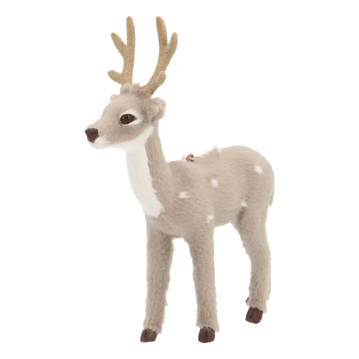 It's all about Christmas All Christmas Decorations | Christmas Figurines-Hanger Deer 13cm Grey