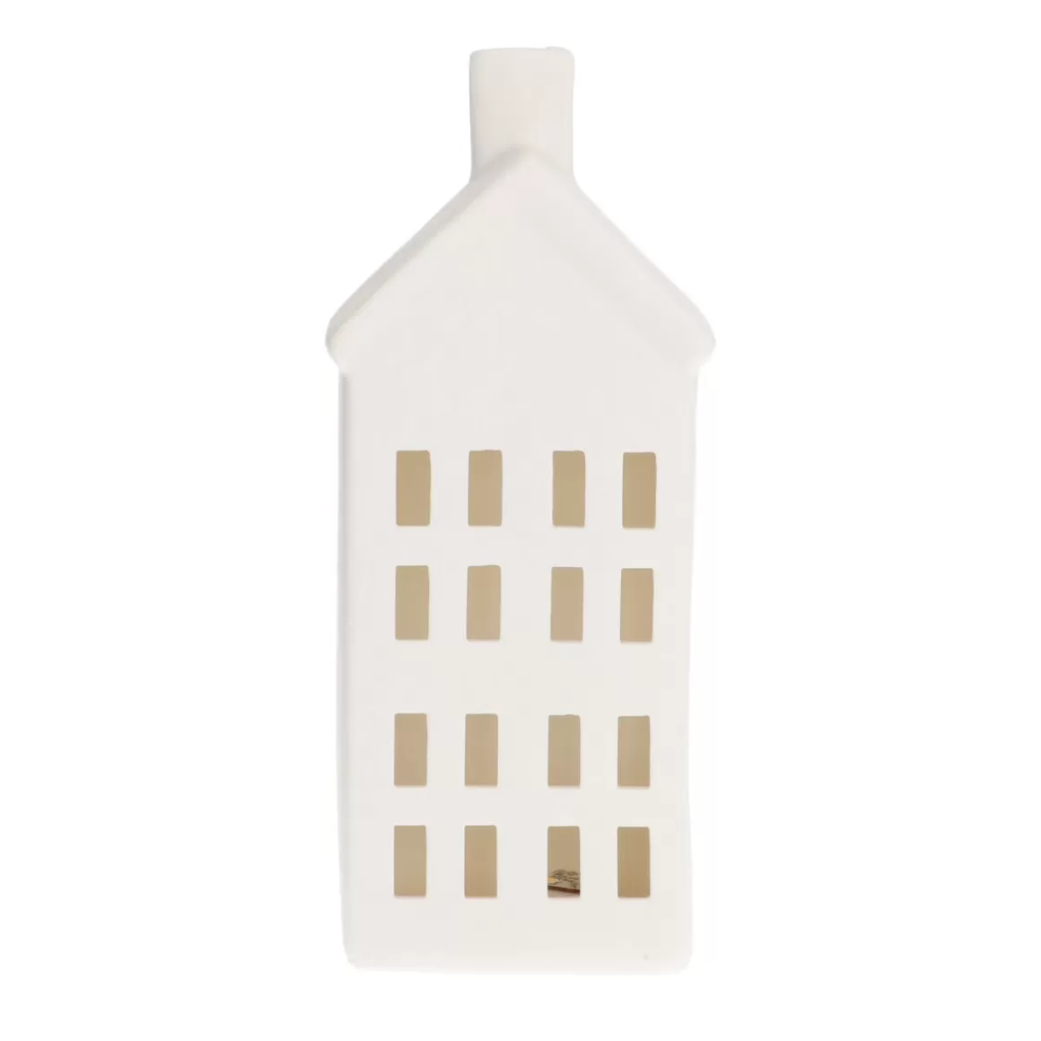 It's all about Christmas All Christmas Decorations | Christmas Houses In All Shapes And Sizes-House With LED White 21 Cm Porcelain