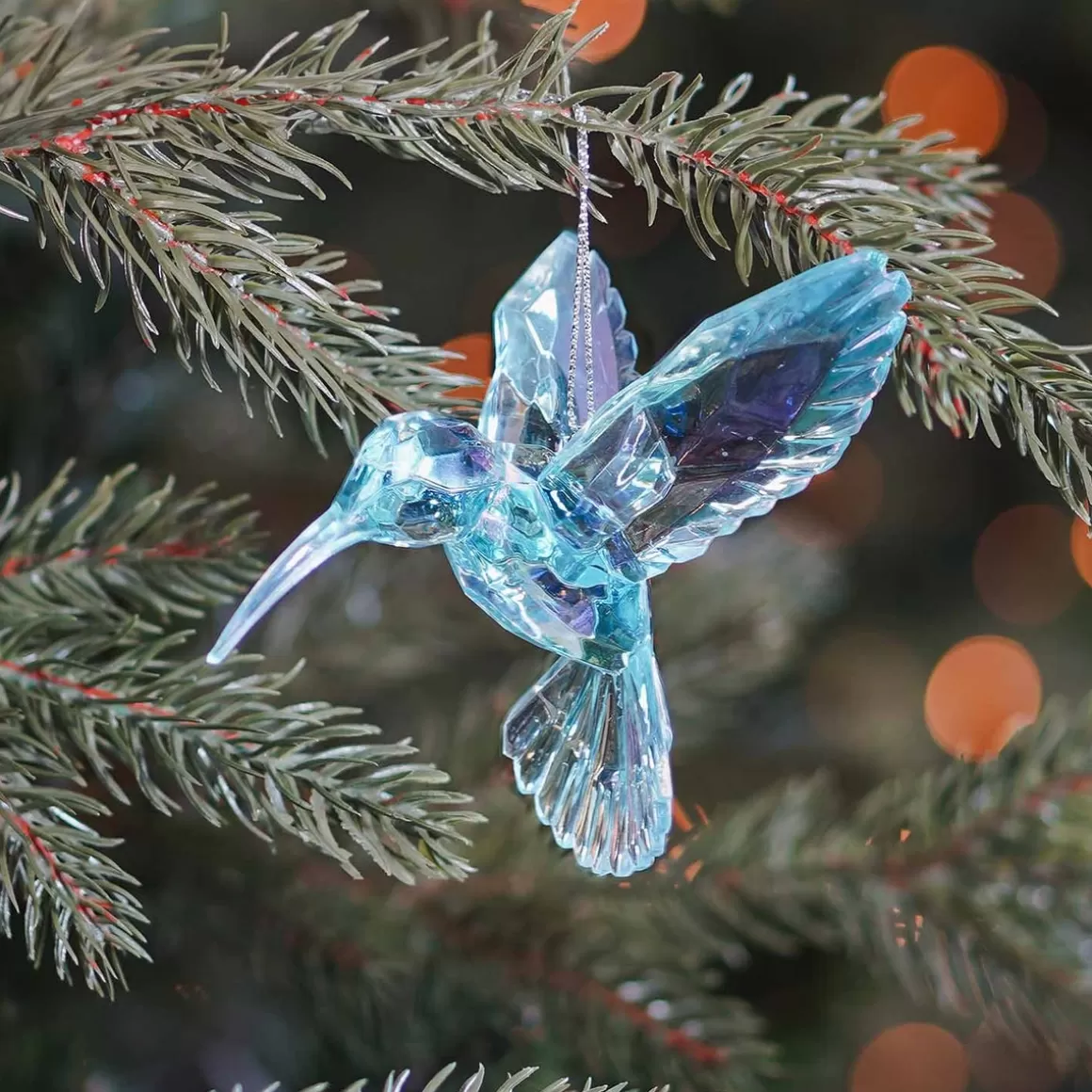 It's all about Christmas Christmas Ornaments-Hummingbird Christmas Ornament 10cm Blue