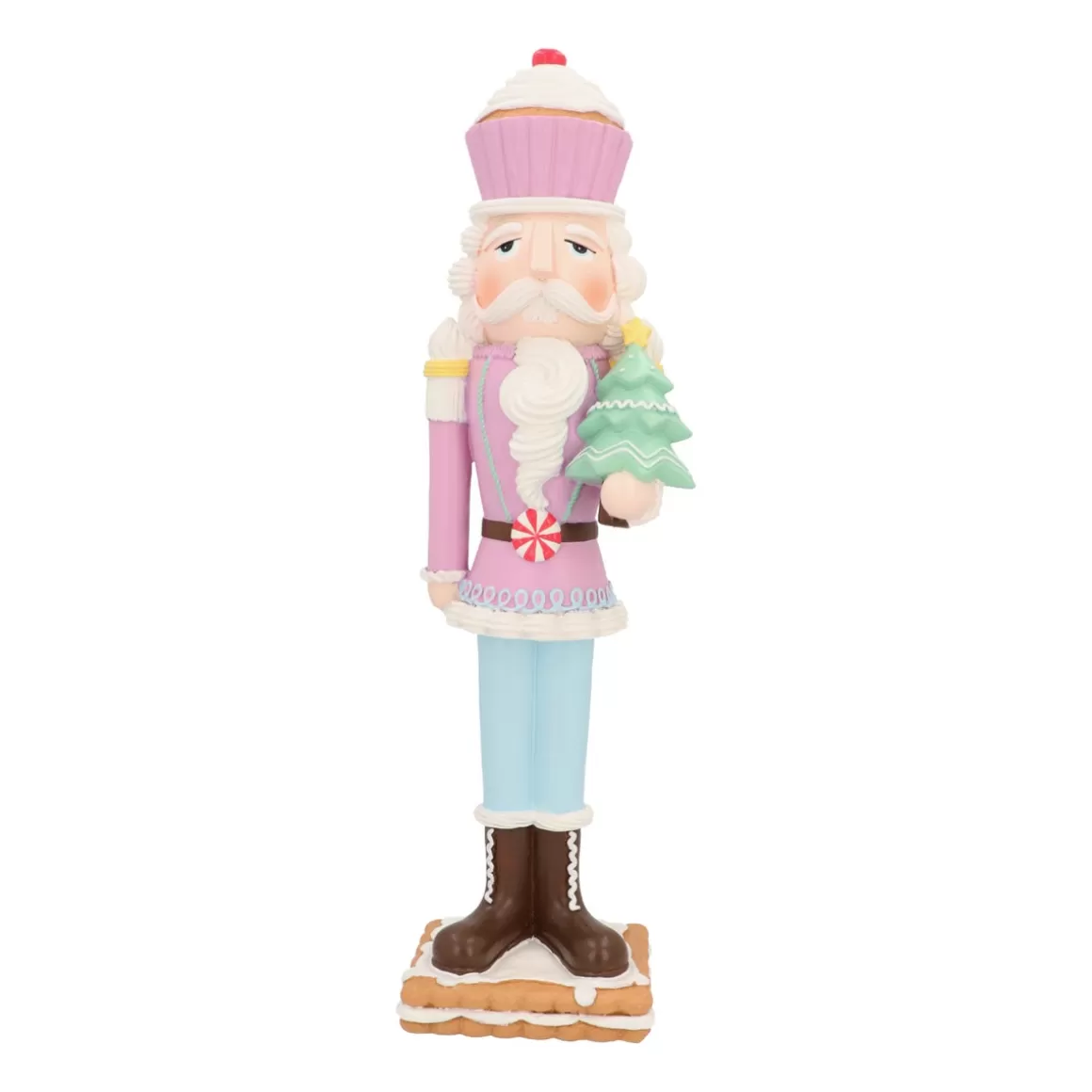 It's all about Christmas Home Accessories For Christmas | Christmas Figurines-Large Nutcracker In A Candy Theme