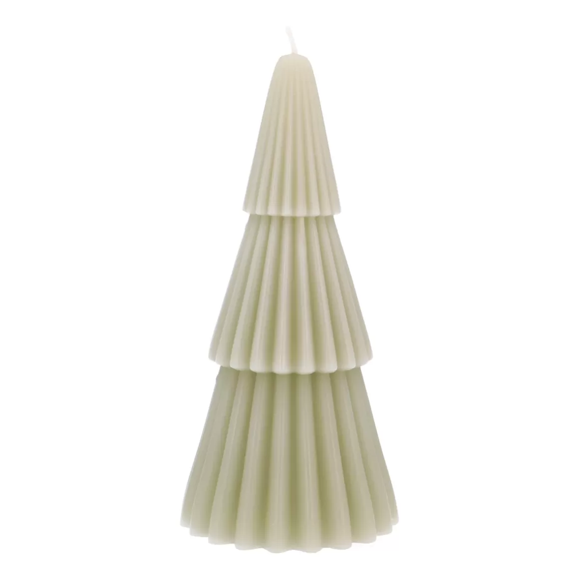 It's all about Christmas Home Accessories For Christmas | Candles-Layered Green Christmas Tree Candle