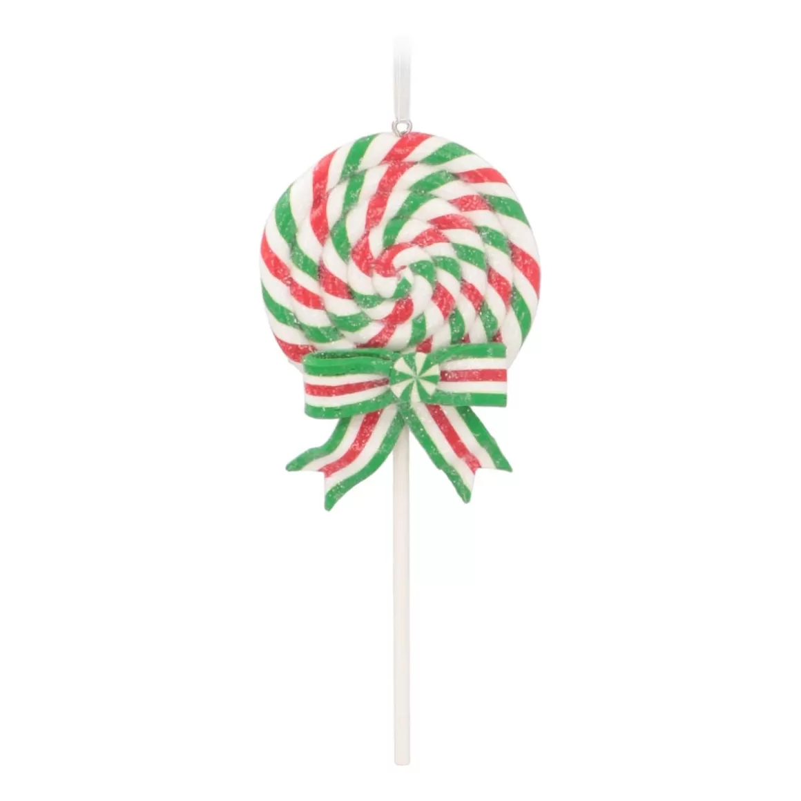 It's all about Christmas Christmas Ornaments-Lolly Christmas Ornament | Red-white-green | Handmade | 16 Cm