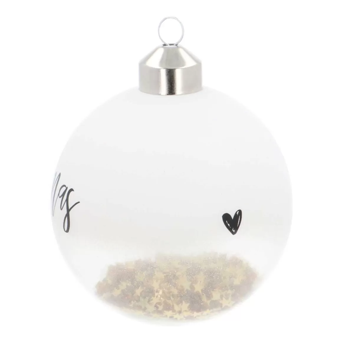 It's all about Christmas Extraordinary Baubles | Christmas Baubles By Colour-Luxury Glass Bauble With Frost 8 Cm