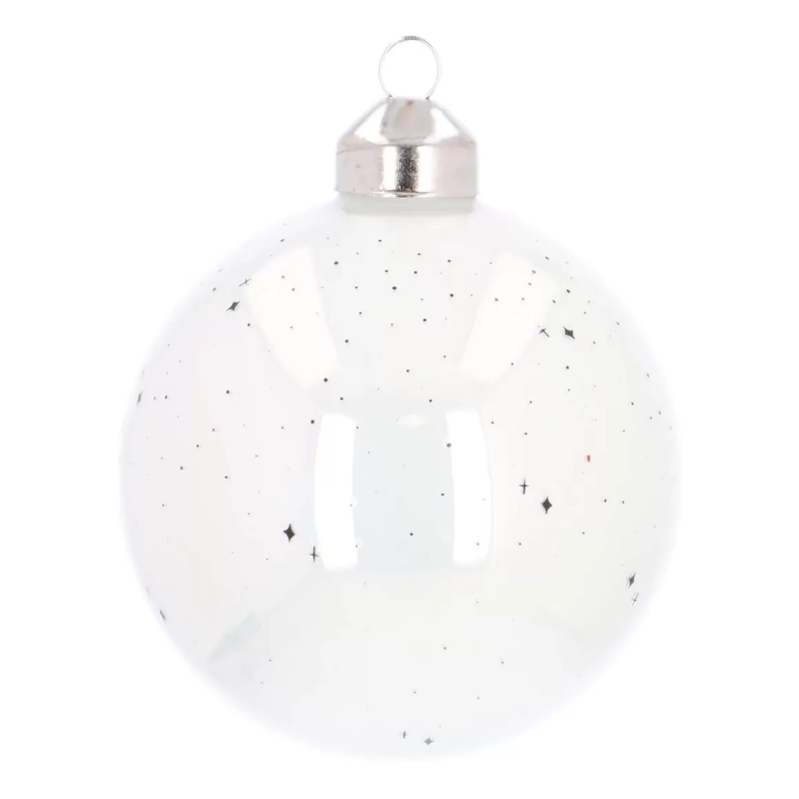 It's all about Christmas Funny Christmas Baubles | Christmas Baubles By Colour-Luxury Glass Printed Christmas Babule 8 Cm ''I Love You More Than All The Stars''