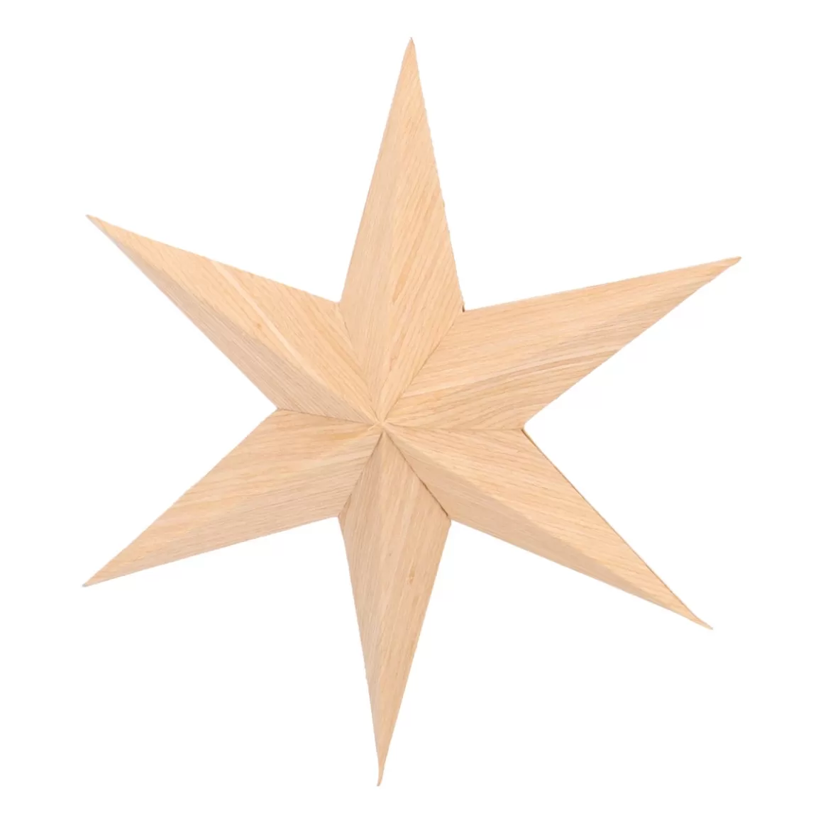 It's all about Christmas Hanging Decorations | Paper Star Decorations-Paper Christmas Star With Realistic Wood Grain