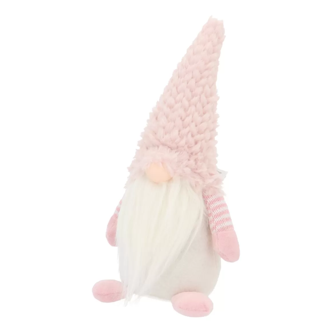 It's all about Christmas Christmas Figurines-Pink Gnome With Funny LED Hat