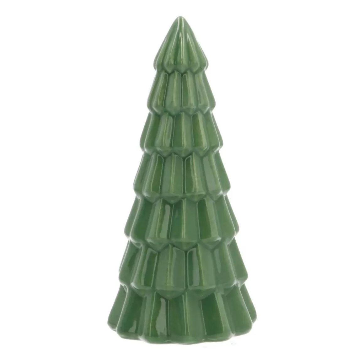 It's all about Christmas Christmas Trees | Christmas Figurines-Porcelain Christmas Tree | Green | 21 Cm