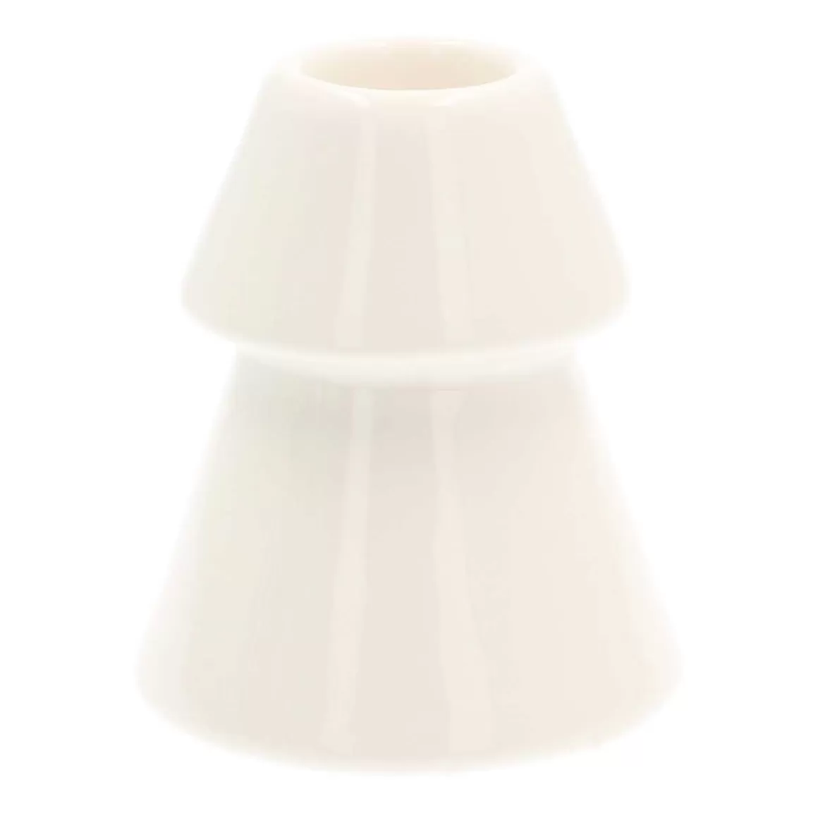 It's all about Christmas All Christmas Decorations | Home Accessories For Christmas-Porcelain Christmas Tree Candle Holder | White | 10 Cm