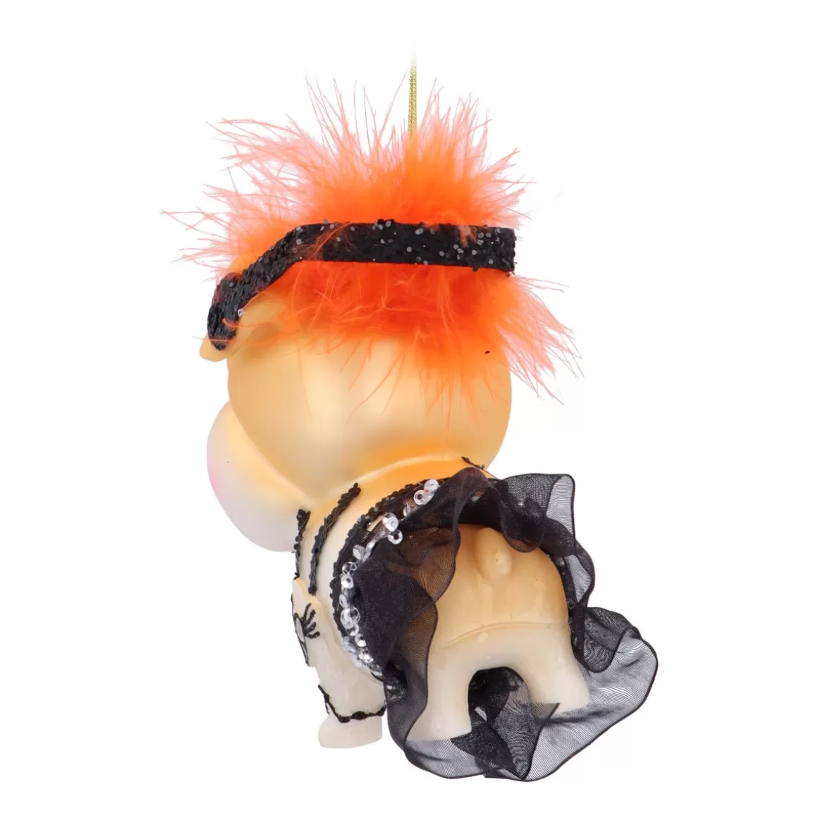 It's all about Christmas Christmastree Decorations Glass-Punk Bulldog Ornament For A Cool Christmas Tree