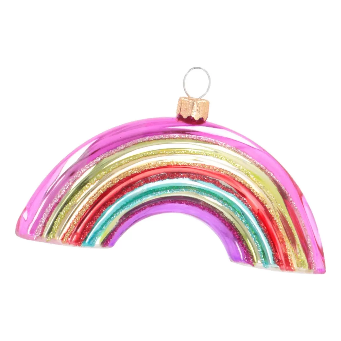 It's all about Christmas Christmas Ornaments-Rainbow Christmas Ornament | Glass | Multi | 12cm