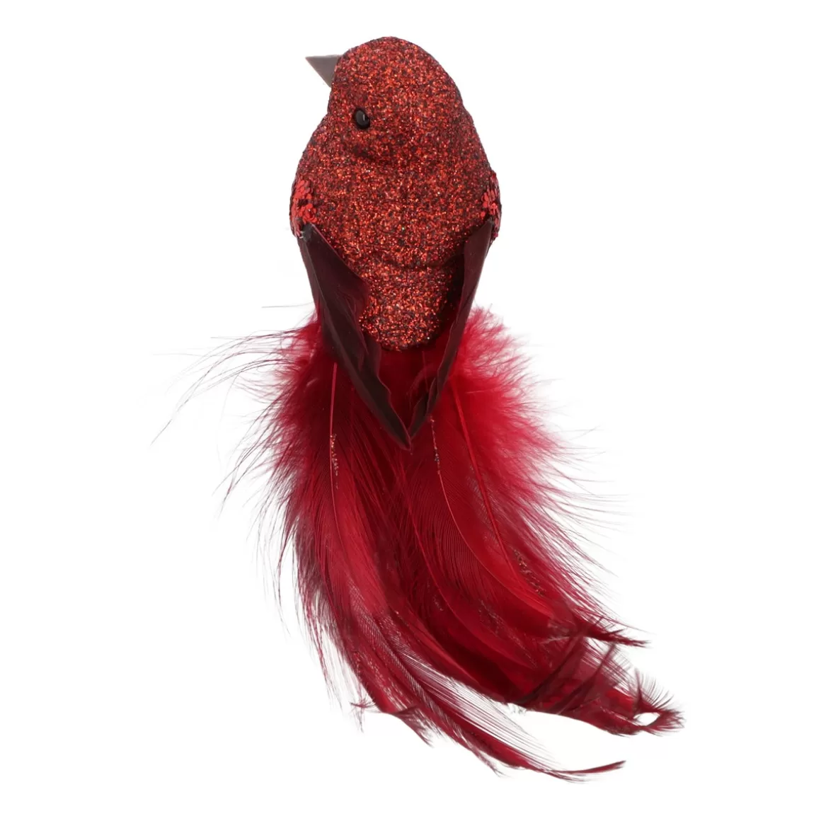 It's all about Christmas Clip On Tree Decorations-Red Bird On A Clip For The Christmas Tree