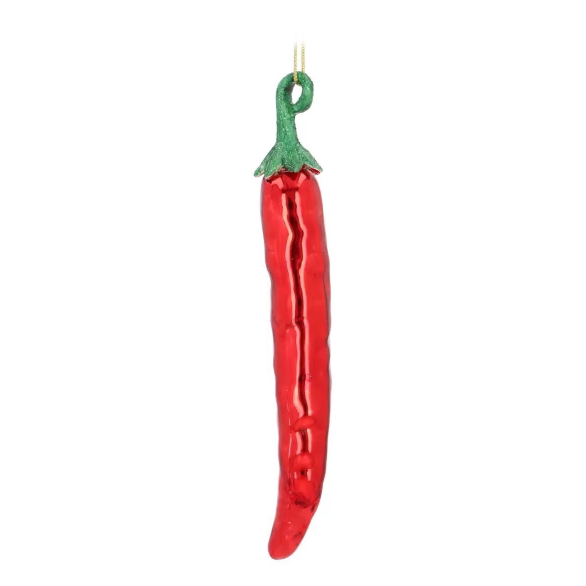 It's all about Christmas Christmastree Decorations Glass | Christmas Ornaments-Red Chili Pepper Ornament For Foodies