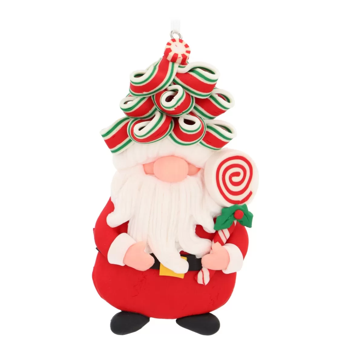 It's all about Christmas Christmas Ornaments-Santa Claus Ornament Trendy Hair And Lollipop